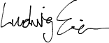 Ludvig Ericson's signature